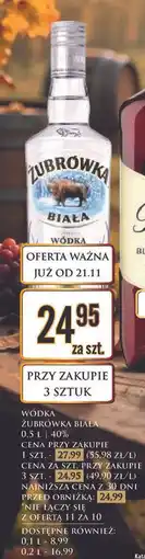 Dino Wódka Żubrówka Biała oferta