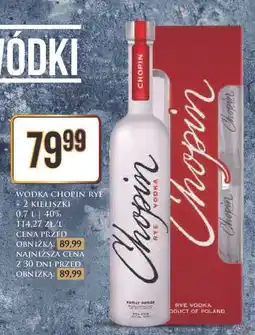 Dino Wódka + kieliszki Chopin Rye oferta