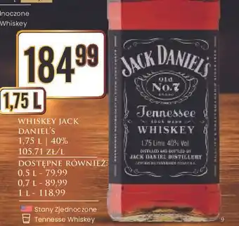 Whiskey Jack Daniel's Old No. 7