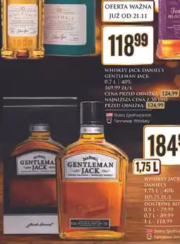 Dino Whiskey kartonik Jack Daniel's Gentleman oferta