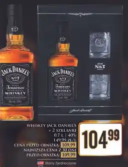 Dino Whiskey + 2 szklanki Jack Daniel's Old No. 7 oferta