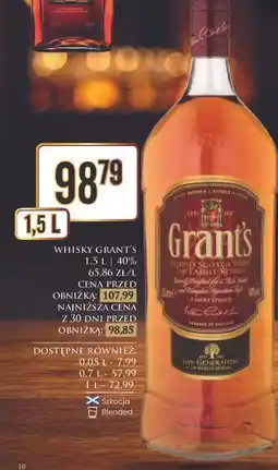 Dino Whisky Grant's Family Reserve oferta