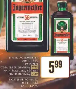 Dino Likier Jagermeister oferta