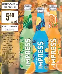 Dino Drink bitter spritz Sobieski Impress oferta