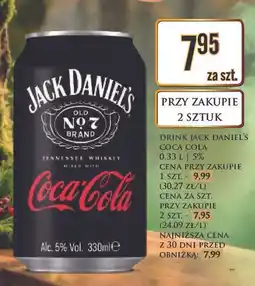 Dino Drink Jack Daniel's & Cola oferta
