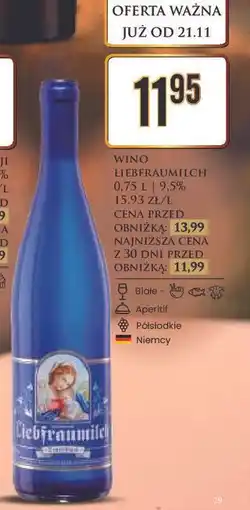Dino Wino Liebfraumilch Blue oferta