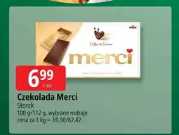 E.Leclerc Czekolada kawowo-śmietankowa Storck Merci oferta