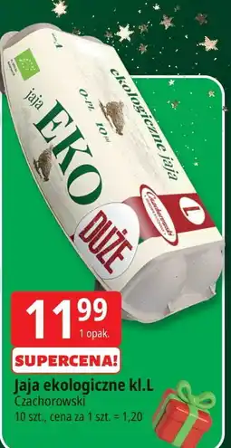 E.Leclerc Jaja ekologiczne kl. l Czachorowski oferta