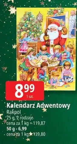 E.Leclerc Kalendarz adwentowy Rakpol oferta