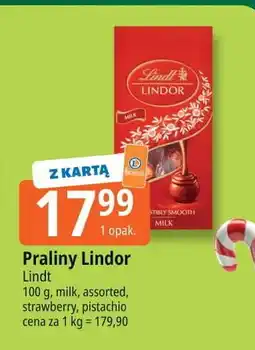 E.Leclerc Bombonierka pistachio Lindt Lindor oferta