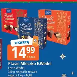 E.Leclerc Czekoladki pomarańczowo-czekoladowe E. Wedel Ptasie Mleczko oferta