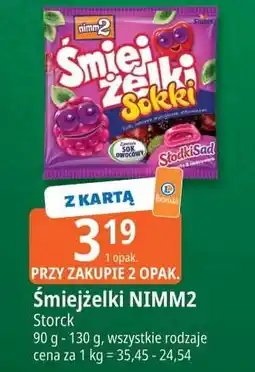 E.Leclerc Żelki słodki sad Nimm2 Śmiejżelki Sokki oferta