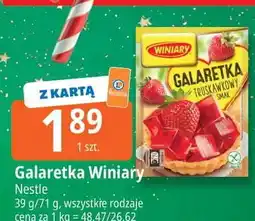 E.Leclerc Galaretka truskawkowa Winiary oferta