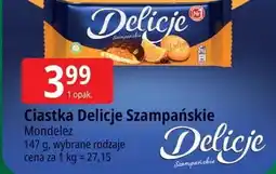 E.Leclerc Ciastka z galaretką pomarańczową Delicje Szampańskie oferta