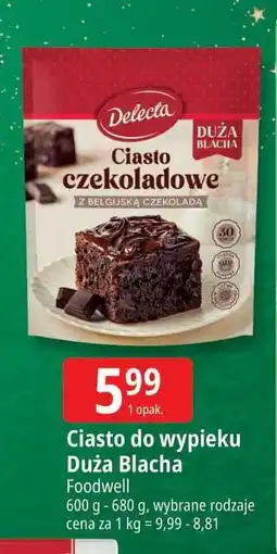 E.Leclerc Ciasto czekoladowe Delecta Duża Blacha oferta