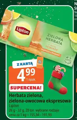 E.Leclerc Herbata citrus Lipton Clear Green oferta