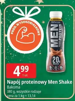 E.Leclerc Shake czekoladowy Bakoma Men Protein oferta