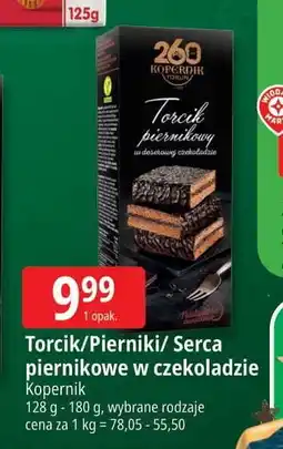 E.Leclerc Pierniki toruńskie serca w czekoladzie Kopernik oferta
