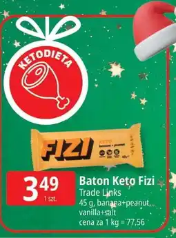 E.Leclerc Baton banana + peanut Fizi oferta