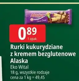 E.Leclerc Rurki kukurydziane z nadzieniem kakaowym Alaska oferta