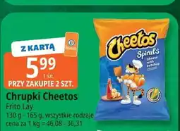 E.Leclerc Chrupki spirals ser z ketchupem Cheetos oferta
