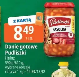E.Leclerc Fasolka po bretońsku z kiełbasą i boczkiem Pudliszki oferta