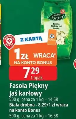 E.Leclerc Fasola biała drobna Wiodąca Marka Notre Jardin oferta