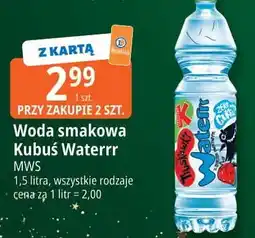 E.Leclerc Woda truskawkowa Kubuś Waterrr oferta