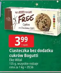 E.Leclerc Ciastka z czekoladą bez cukru Bogutti oferta