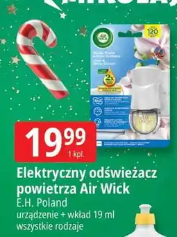 E.Leclerc Urządzenie + wkład linen & white orchid Air Wick oferta