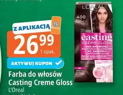 E.Leclerc Farba do włosów 400 brąz L'oreal Casting Creme Gloss oferta