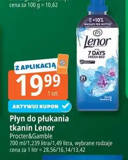 E.Leclerc Płyn do płukania spring awakening Lenor oferta