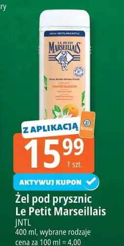 E.Leclerc Żel pod prysznic kwiat pomarańczy Le Petit Marseillais oferta