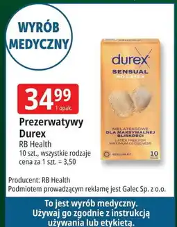 E.Leclerc Prezerwatywy Durex Sensual oferta