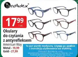 E.Leclerc Okulary do czytania gold American Way oferta