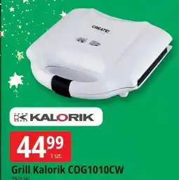 E.Leclerc Grill cog1010cw Kalorik oferta