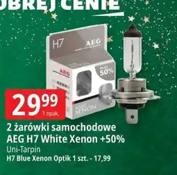 E.Leclerc Żarówka h7 blue xenon optik Aeg oferta