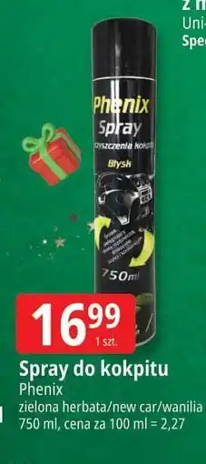 E.Leclerc Spray do kokpitu waniliowy Phenix oferta