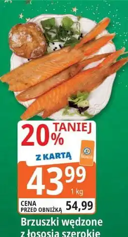 E.Leclerc Brzuszki wędzone z łososia oferta