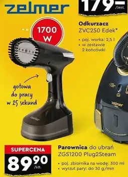 Biedronka Parownica do ubrań zgs1200 Zelmer oferta