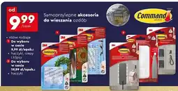 Biedronka Klipsy outdoor do wieszania lampek + paski Command Brand oferta