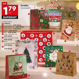 Biedronka Torebka duża z wypełnieniem oferta