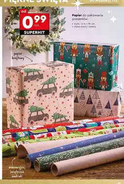 Biedronka Papier do pakowania 2 m oferta