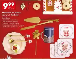 Biedronka Łyżeczka i widelczyk do ciasta Smukee oferta