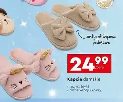 Biedronka Kapcie damski 36-41 Cleve oferta