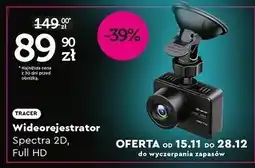 Biedronka Wideorejestrator spectra 2d Tracer oferta