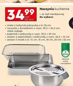 Biedronka Zestaw misek 14 cm + 16 18 20 22 oferta