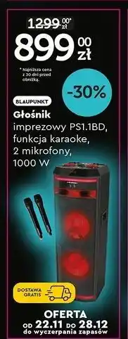 Biedronka Głośnik ps11db Blaupunkt oferta