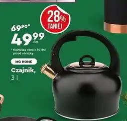 Biedronka Czajnik rose gold 3 l Mg Home oferta