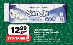 Netto Papier toaletowy 3-warstwowy Samelle, 10 rolek 1 opak oferta